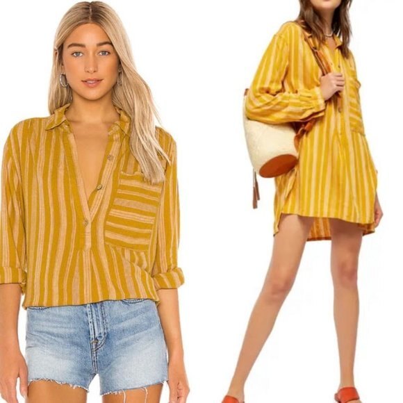 Free People Summer Breeze Tunic Top/Dress NWT XS - Picture 1 of 7